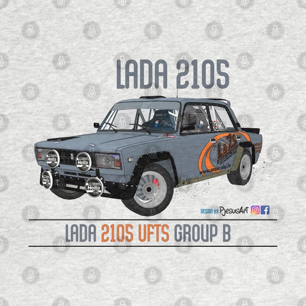 Lada 2105 VFTS Group B Front 11 by PjesusArt